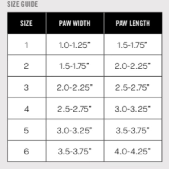 Canada Pooch Waterproof Dog Rain Boots Size 1 - Picture 4 of 4